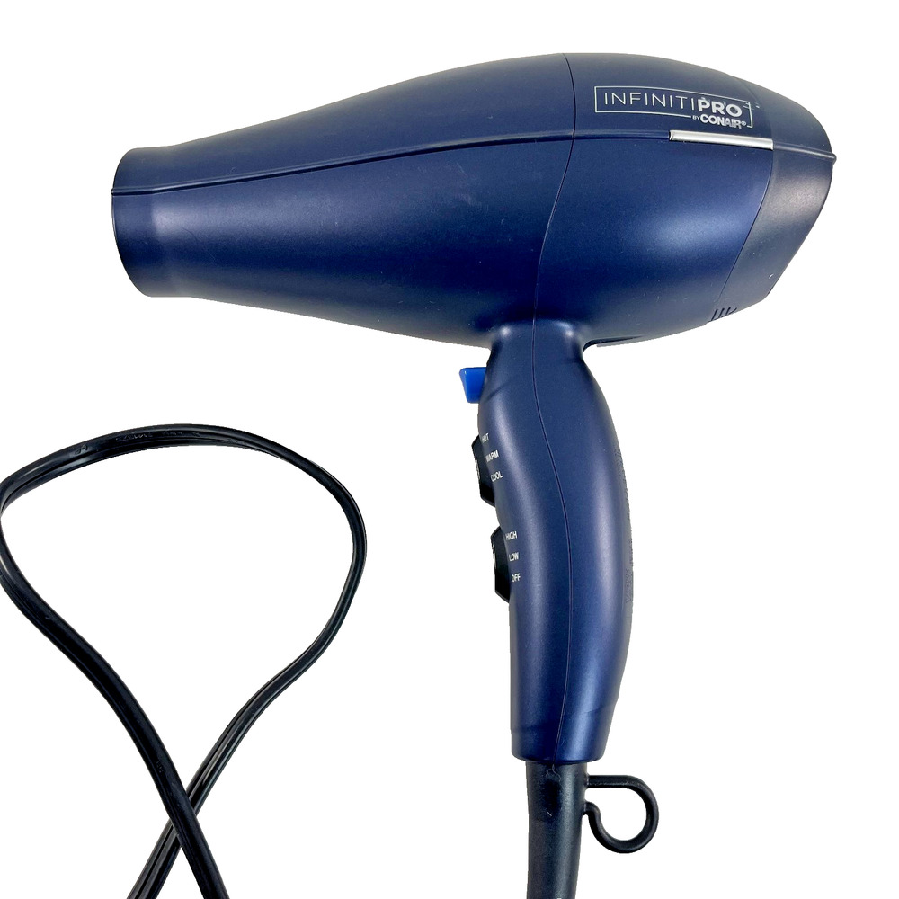 Conair InfinitiPRO Hair Dryer 1875W Blue Ionic Blow Dryer